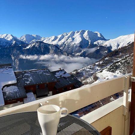 Sunny Studio 25 M2 Mountain View Balcony In Alpe D Huez District Eclose ألب دويز المظهر الخارجي الصورة