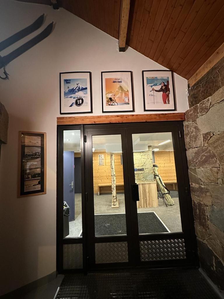 Sunny Studio 25 M2 Mountain View Balcony In Alpe D Huez District Eclose ألب دويز المظهر الخارجي الصورة