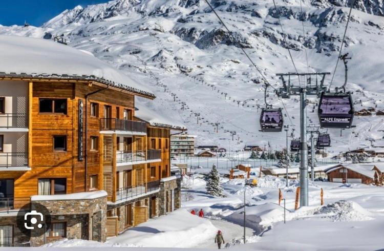Sunny Studio 25 M2 Mountain View Balcony In Alpe D Huez District Eclose ألب دويز المظهر الخارجي الصورة